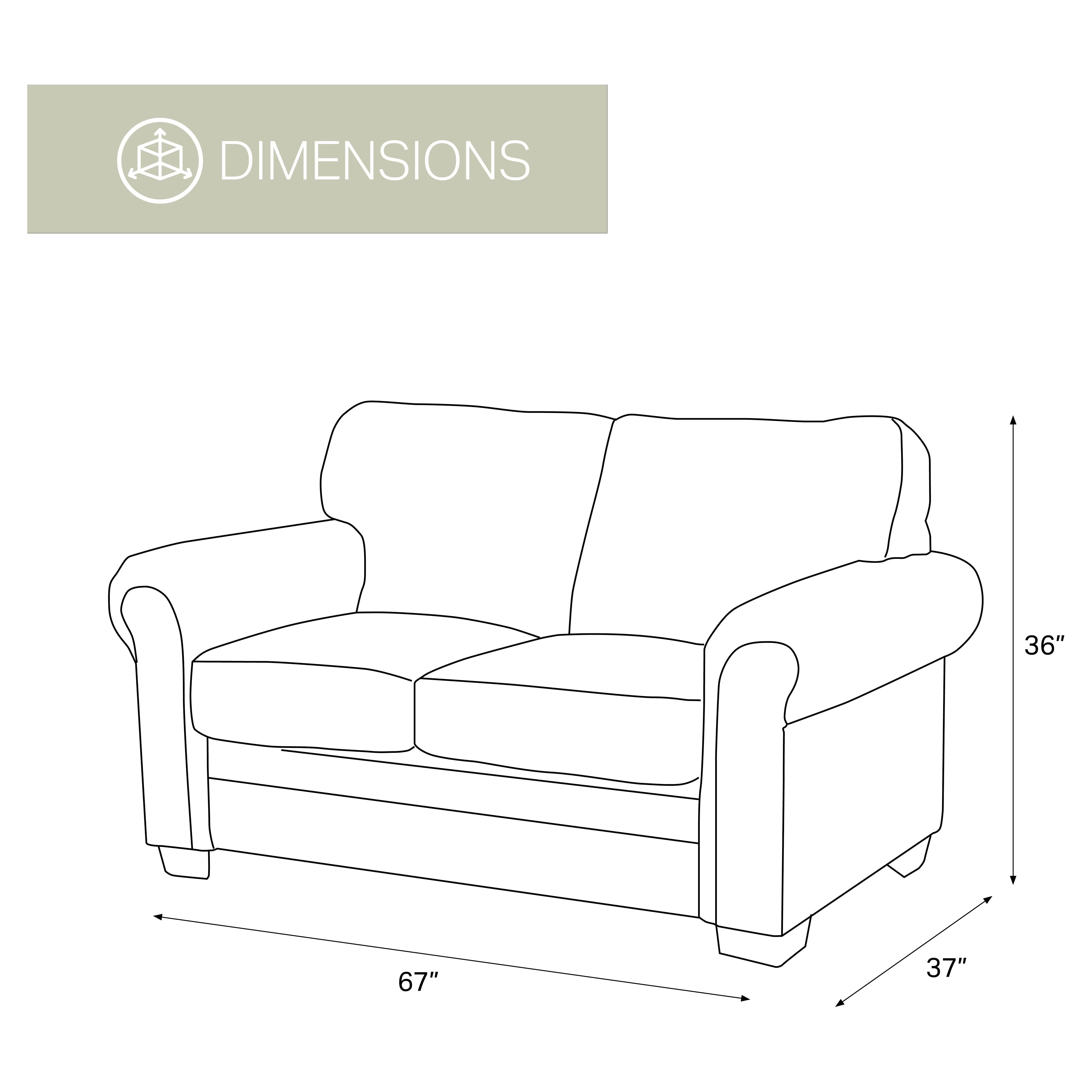 American Furniture Classics Sierra Lodge 4-piece Microfiber Sofa Set in Brown