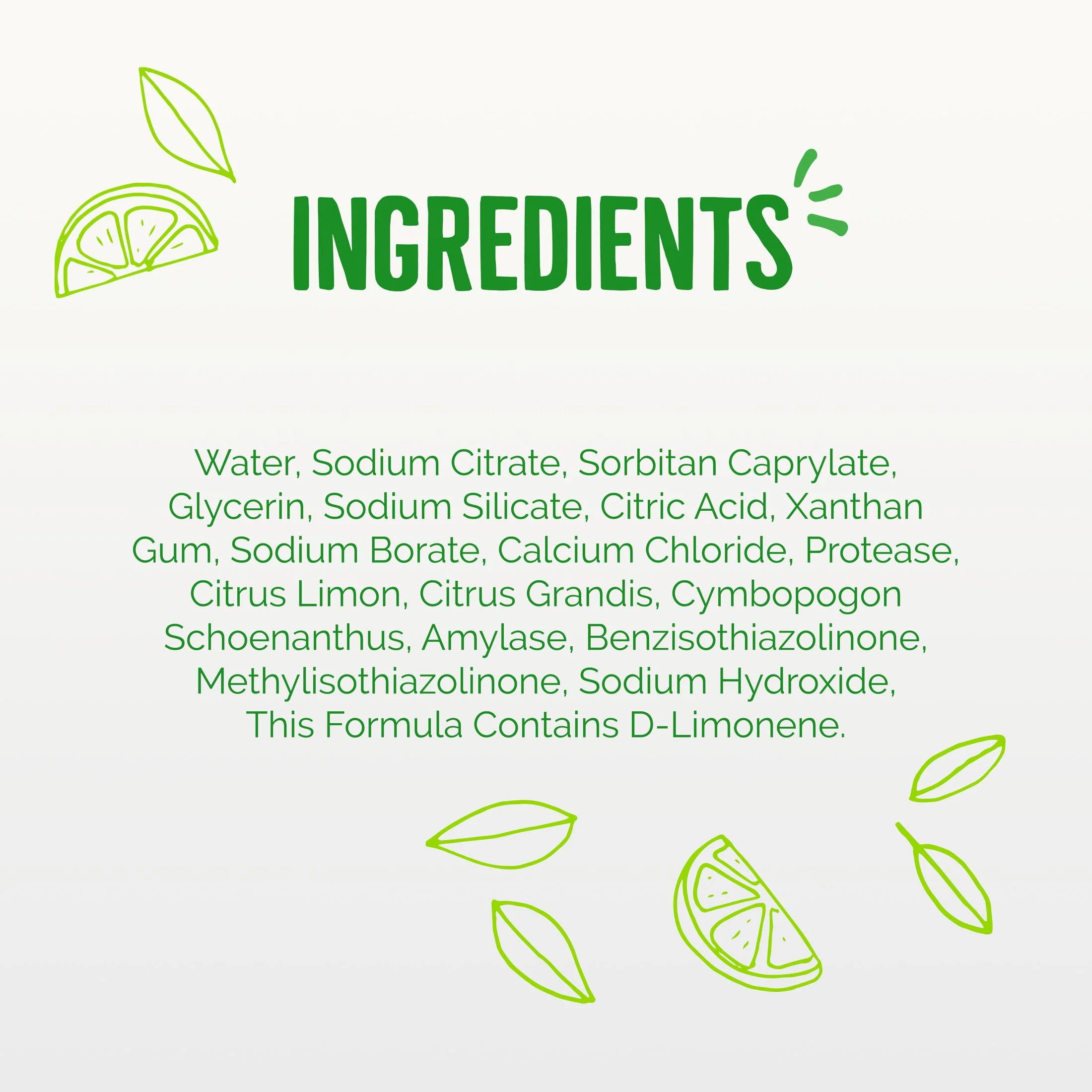 Seventh Generation Clean with Purpose Dishwasher Detergent, Lemon, 70 oz