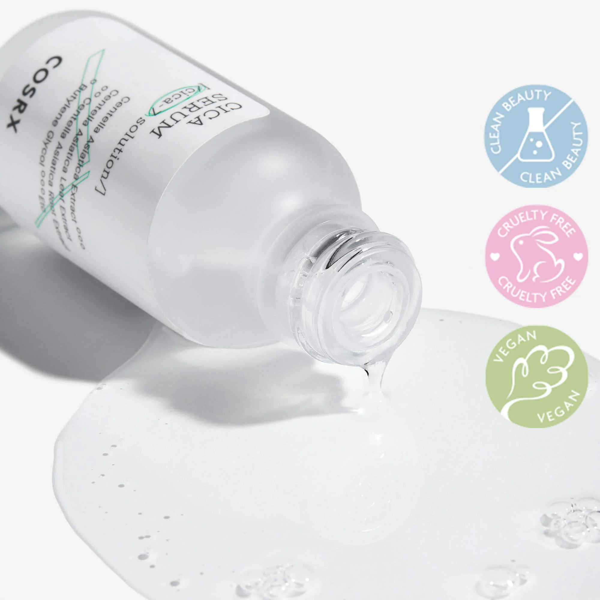 Cosrx Pure Fit Cica Serum, 1 Fl.Oz / 30Ml | Centella | Soothin, Calming, Protecting | Animal Testing Free.