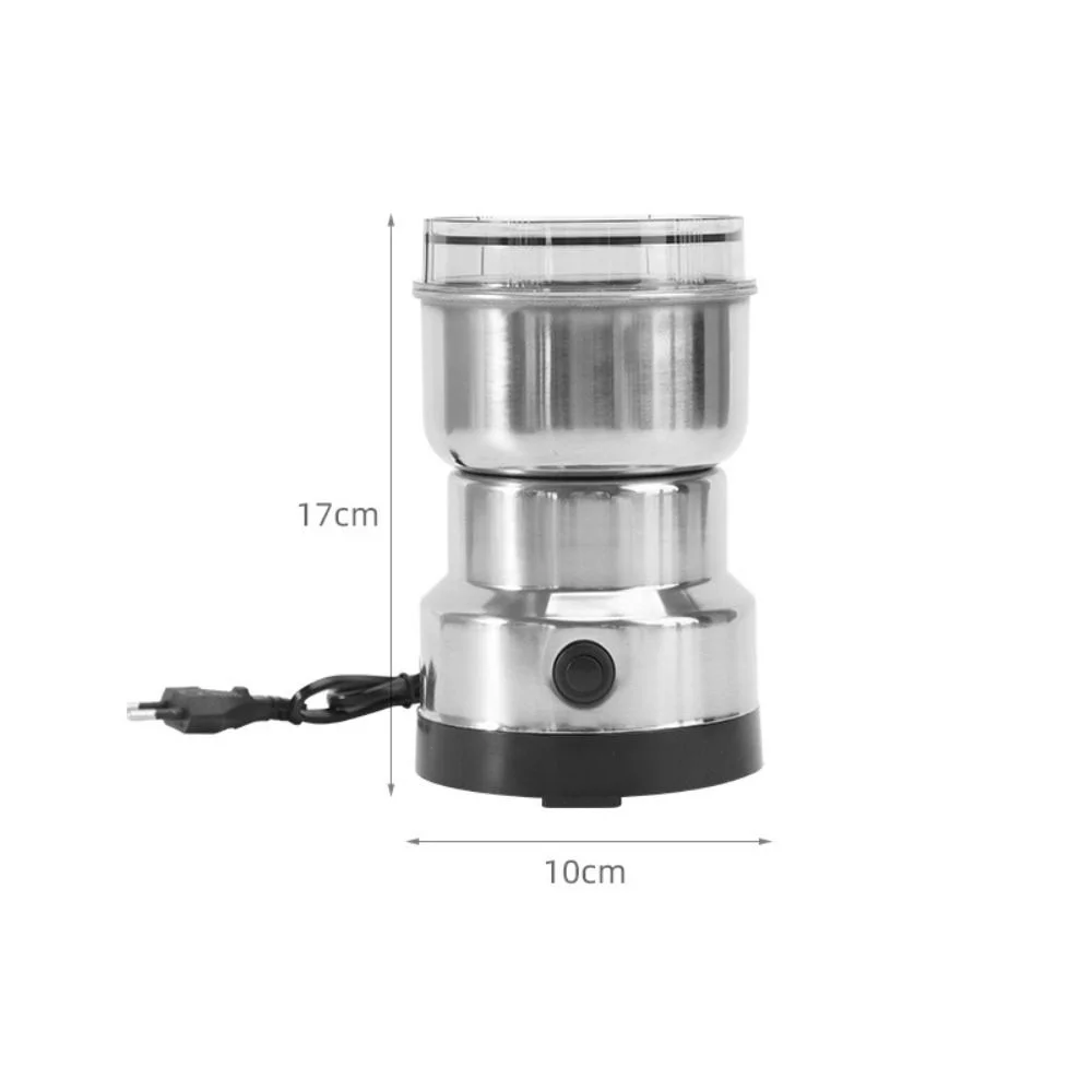 Household Electric Stainless Steel Multifunction Kitchen Accessories Coffee Bean Grinder Nuts Milling Machine Spices Blender EU