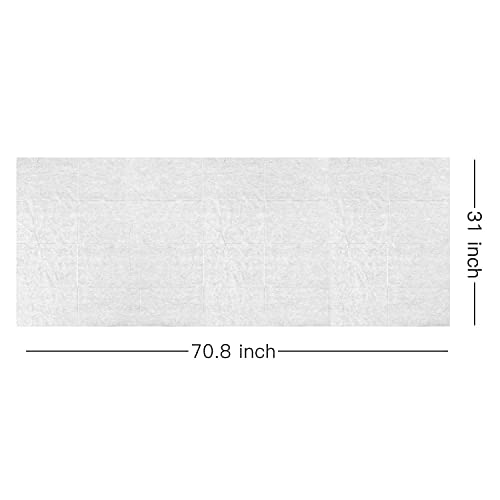 100 PCS Disposable Massage Table Sheets Non Woven Fabric SPA Bed Cover Breathable Polypropylene 31