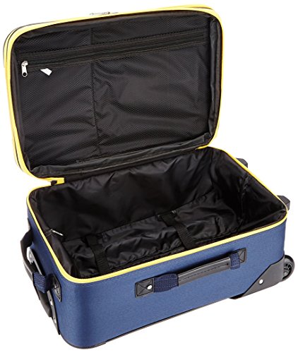 Rockland Fashion Expandable Softside Upright Luggage Set, Charcoal, 2-Piece (14/19)