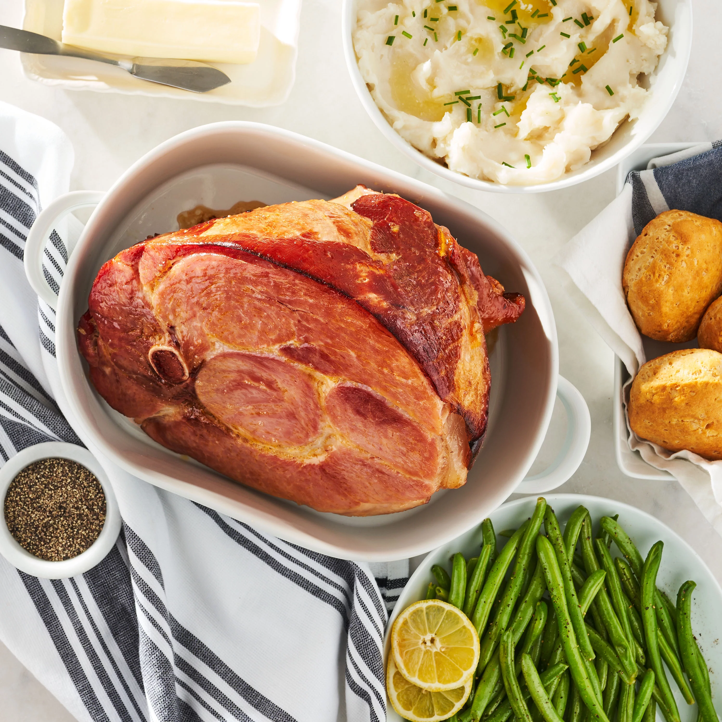 Great Value Portion Bone in Ham, 4.5 - 15.8 lb