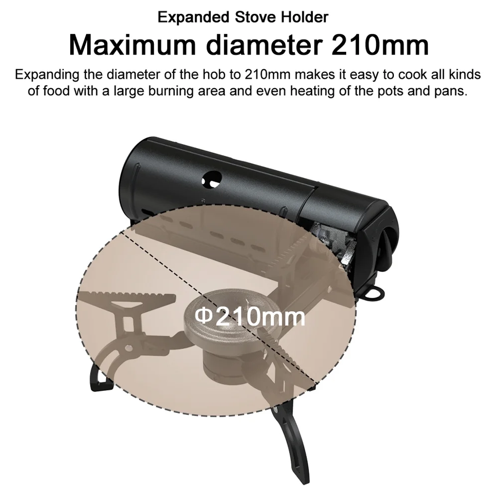 CLS Outdoor stove,Butane Stove Portable Camp Stove Butane Ideal Outdoor stove Stove Outdoors Pincnic Camp Butane Cassette Stove