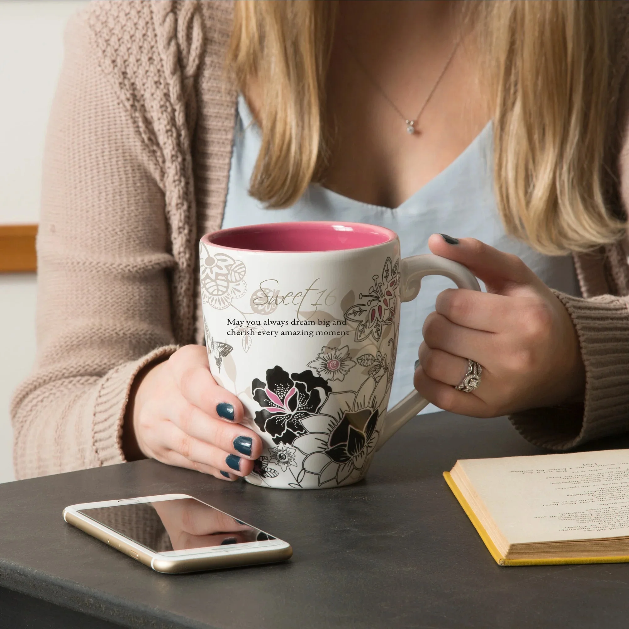 Pavilion - Sweet 16 - 20 oz Birthday Ceramic Coffee Cup Mug