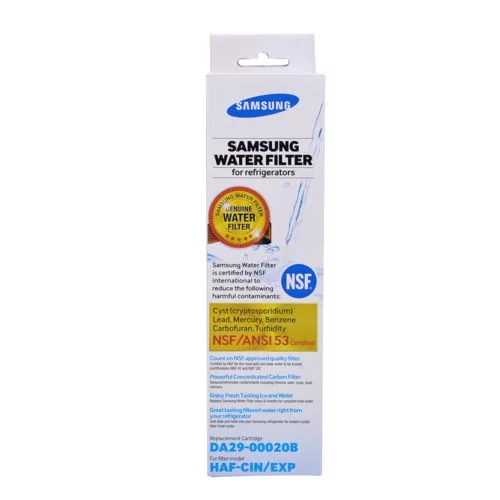 DA29-00020B Refrigerator Water Filter, Replacement for Samsung DA29-00020B, HAF-CIN/EXP, Pack of 2