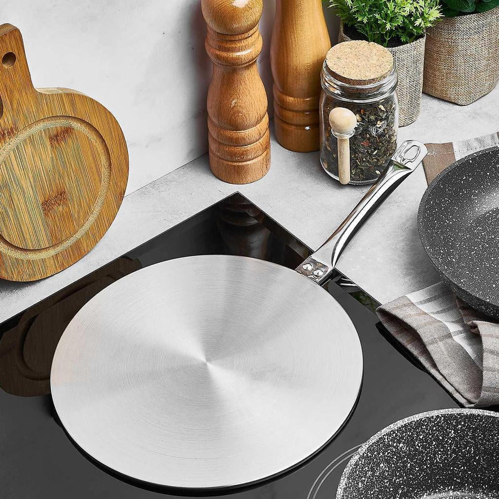 2x Induction Hob Adapter Cooker Plate for Coffee Pot Household