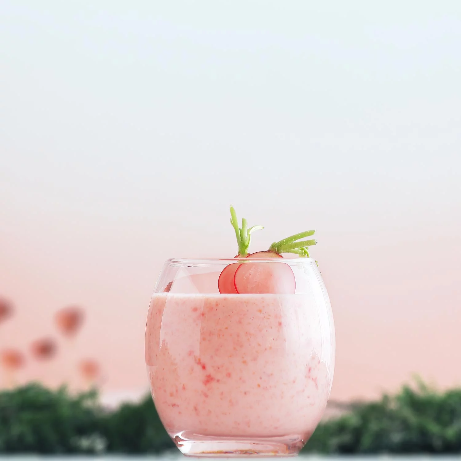 LAV Drinking Glasses Set of 6 - Glass Water and Beverage Tumblers 13.75 oz