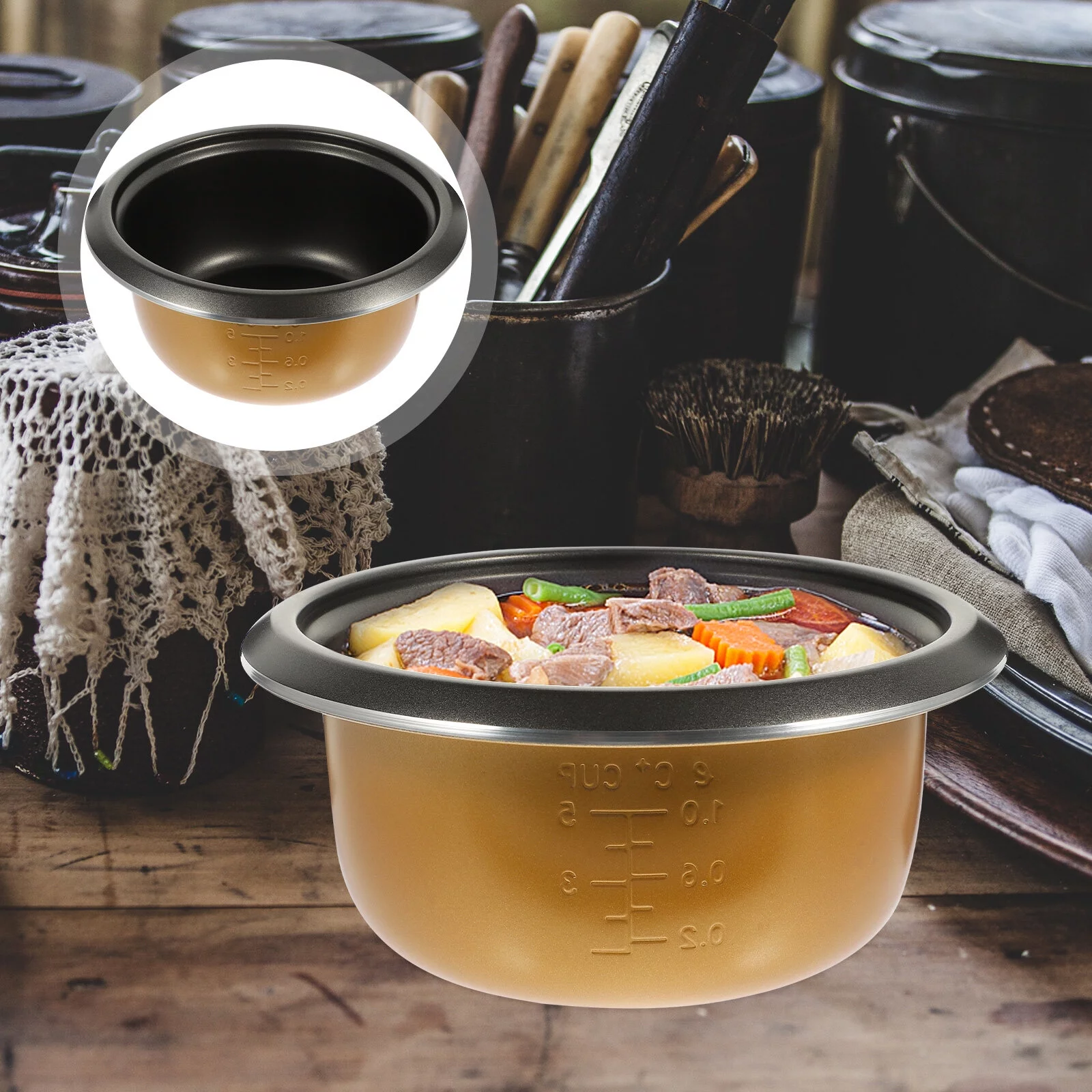 Rice Cooker Inner Pot Inner Cooking Pot Universal Inner Pot Non-stick Inner Pot Rice Cooker Supply