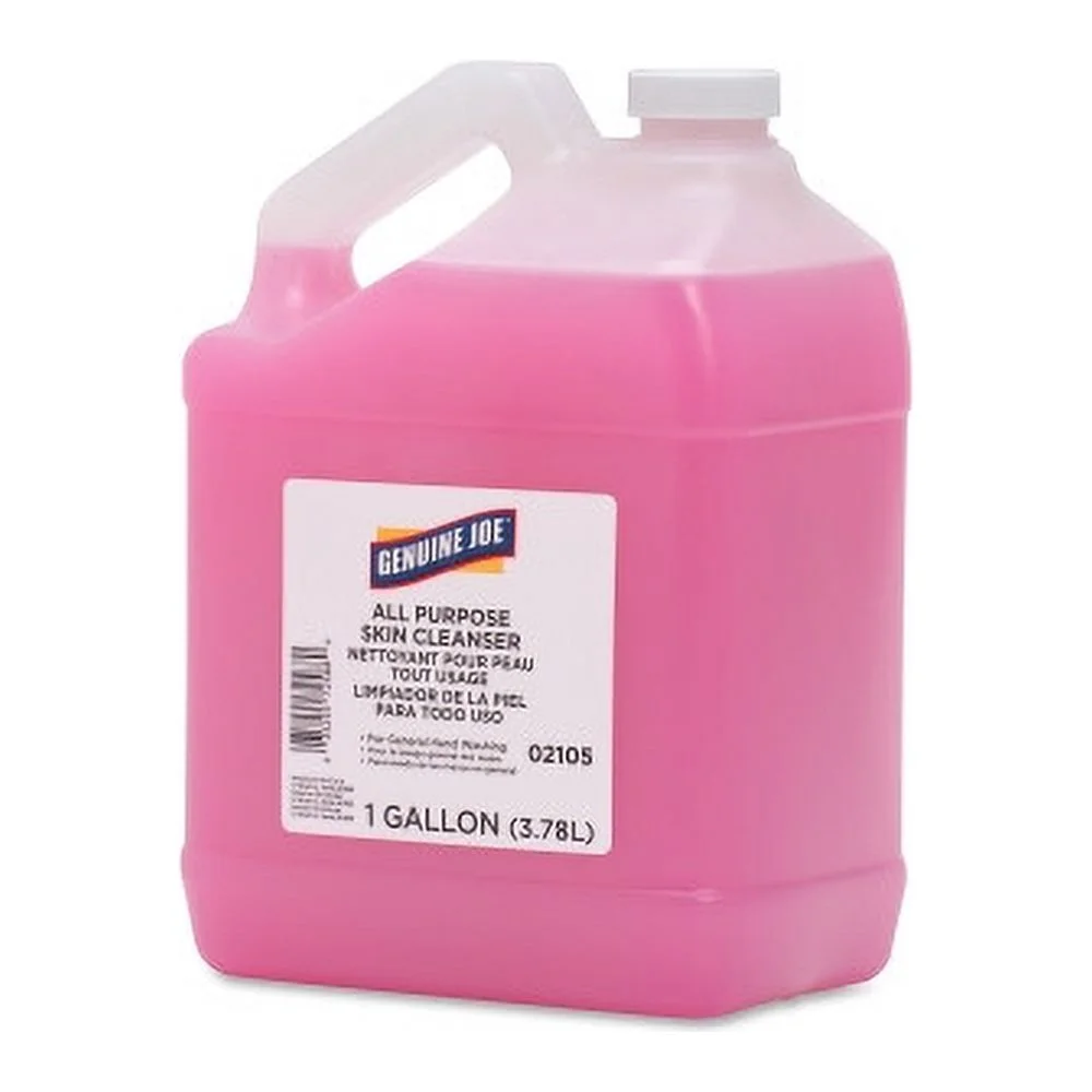 Genuine Joe All Purpose Skin Cleanser 1 gal (3.8 L) - Hand, Skin - Pink - 1 Each