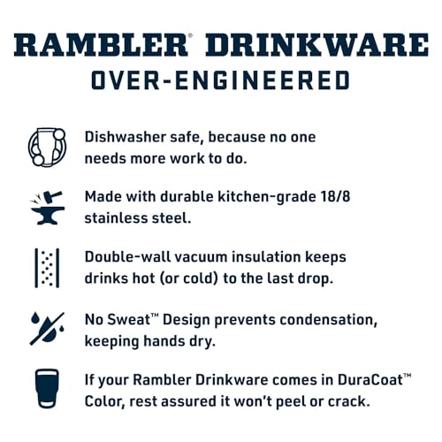 YETI Rambler 18 oz Bottle, Vacuum Insulated, Stainless Steel with Chug Cap, Sandstone Pink