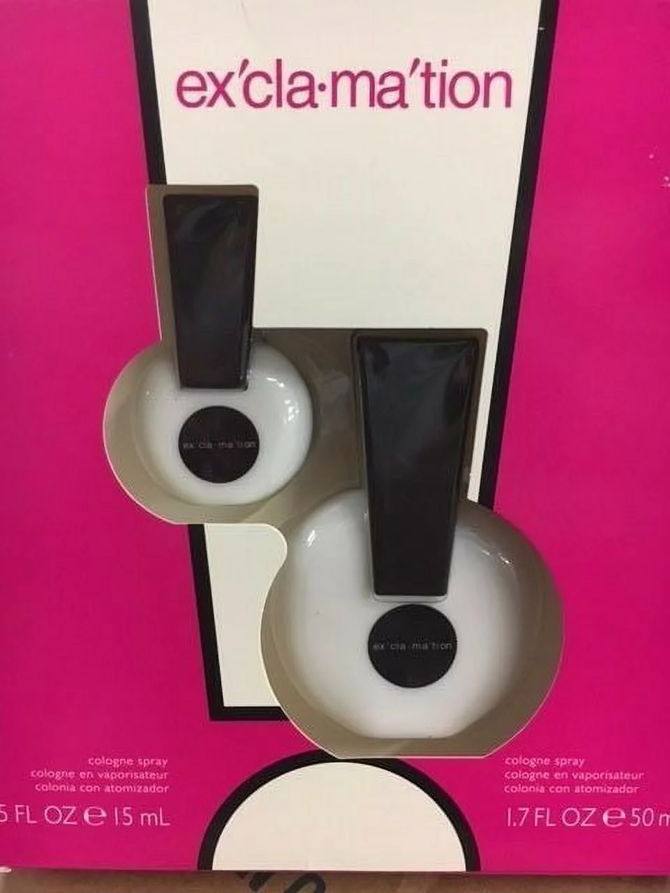 Exclamation Perfume for Women By Coty 2 Pc. Set NEW.