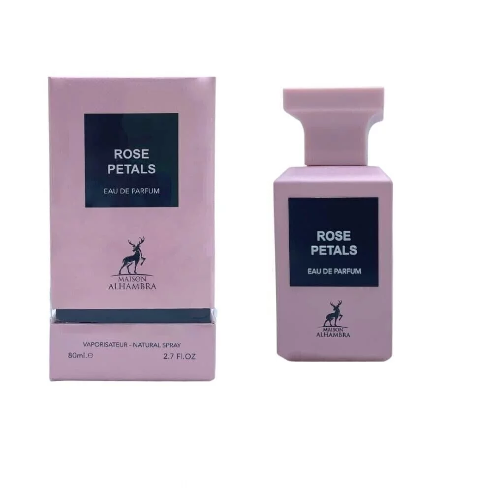 Rose Petals EDP Perfume By Maison Alhambra 80 ML🥇Super Rich UAE Version