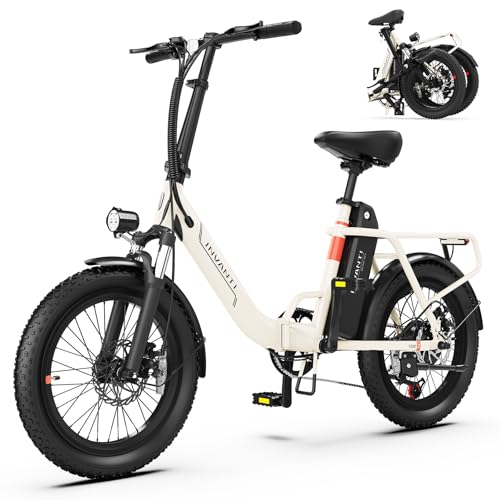 Folding Electric Bike, Peak 1000W Ebikes for Adults, 25Mph Top Speed 45Miles 20