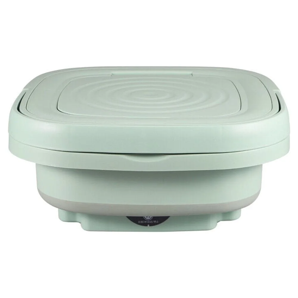Mini Laundry Washer with Foldable Design - 8L Capacity, Sterilization, and Drying