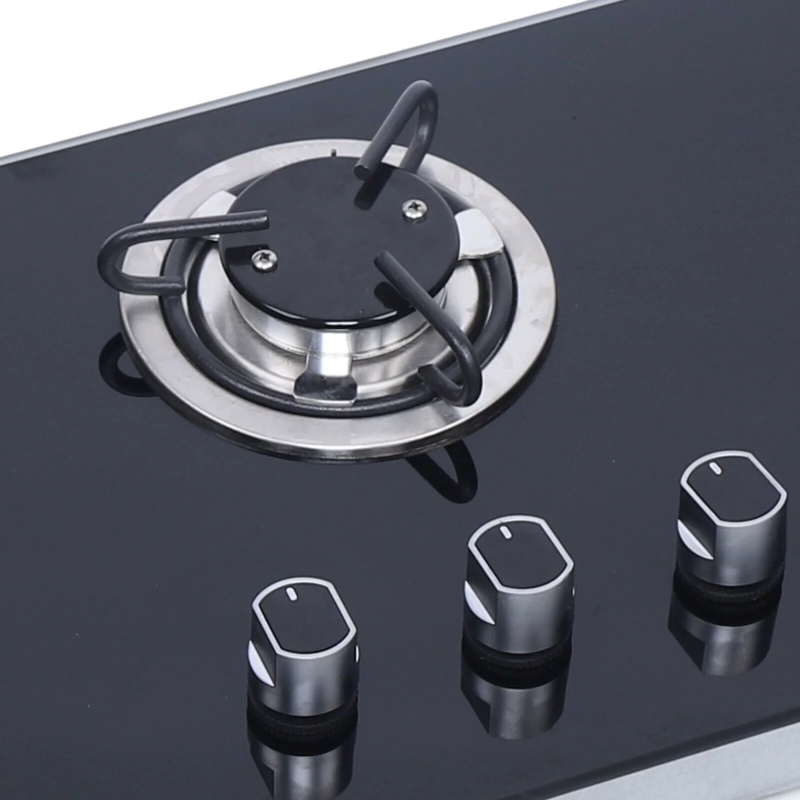 DENEST Boat Caravan RV Camper 2/3 Burner Gas Stove Hob Cooktop Black