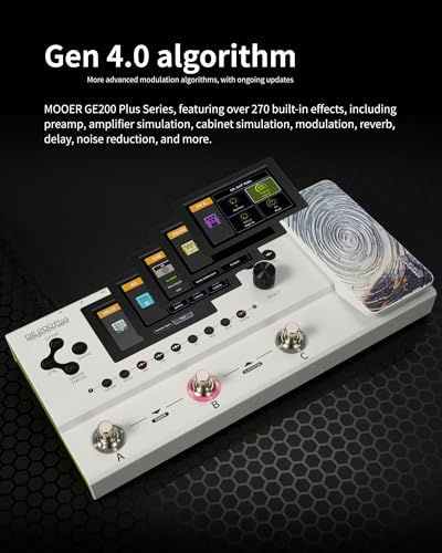 MOOER PE100 Portable Multi Effects Pedal