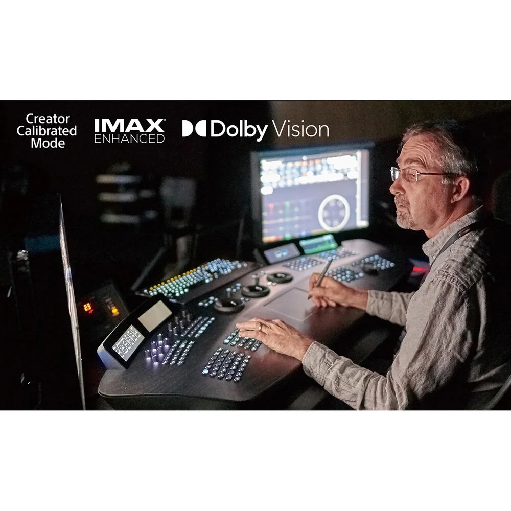 Sony XR65A95L BRAVIA XR A95L 65 inch QD-OLED 4K HDR Smart TV with Google TV (2023) Bundle with Premiere Movies Streaming + 37-100 Inch TV Wall Mount + 6-Outlet Surge Adapter + 2X 6FT 4K HDMI 2.0 Cabl