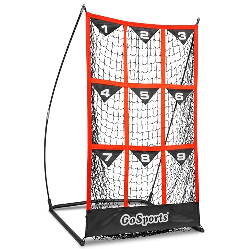 GoSports Baseball and Softball Pitching Strike Zone Target Net - Choose Your Size