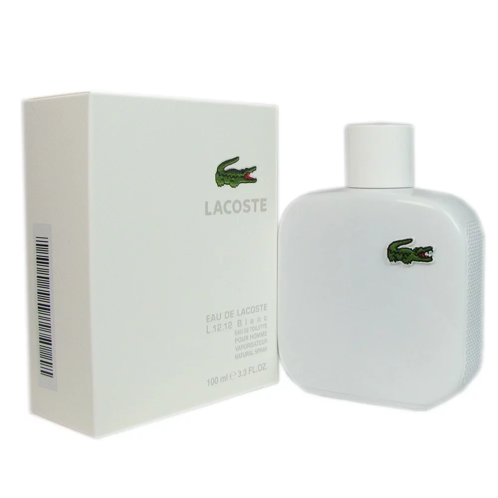 Lacoste Eau Blanc Men 3.4 Edt Sp