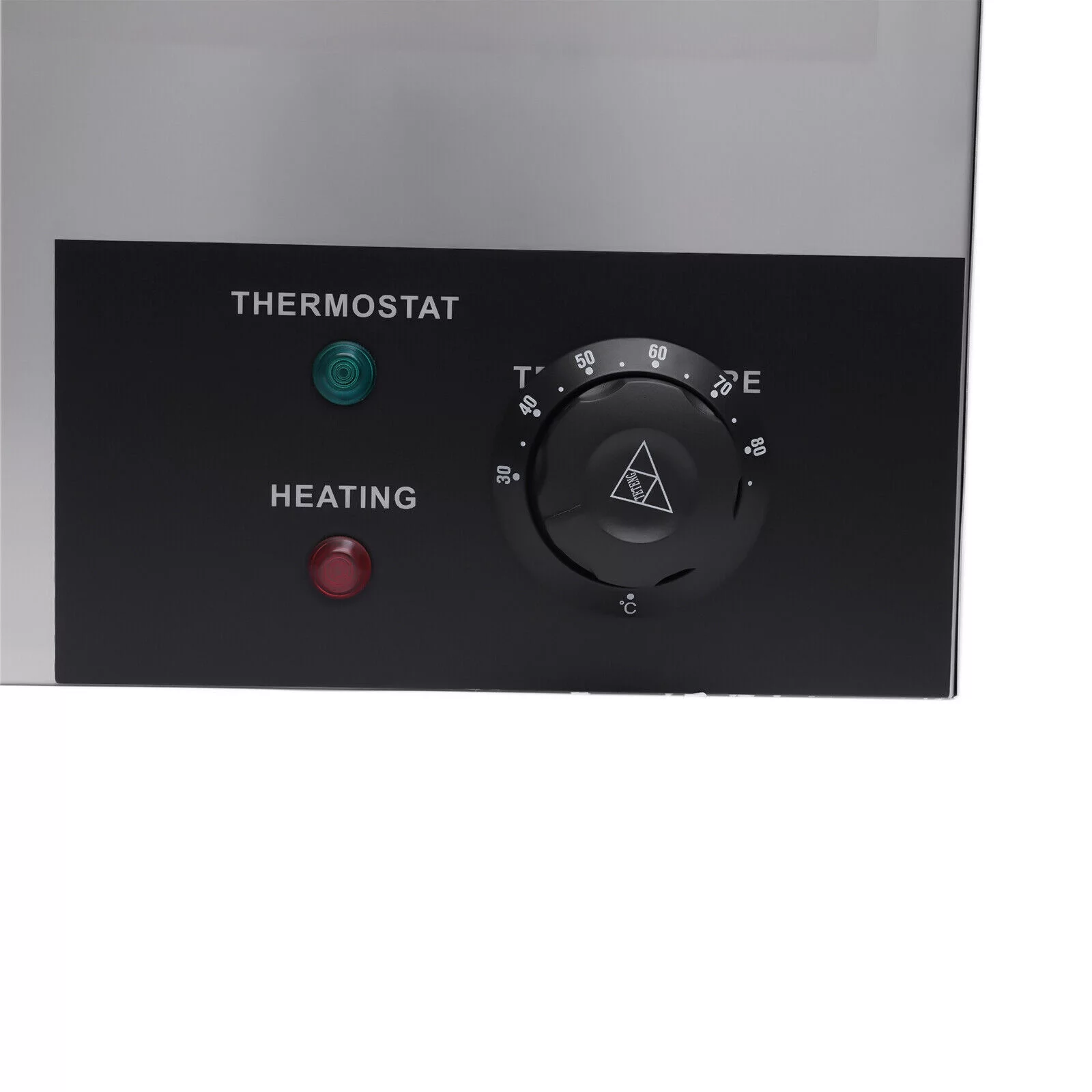 Miumaeov 110V 6-Pan Commercial Food Warmer with Adjustable Temperature from 30°c-85°c Home Food Steam Table Electric Countertop Food Warmer Restaurant Warming Buffet Server