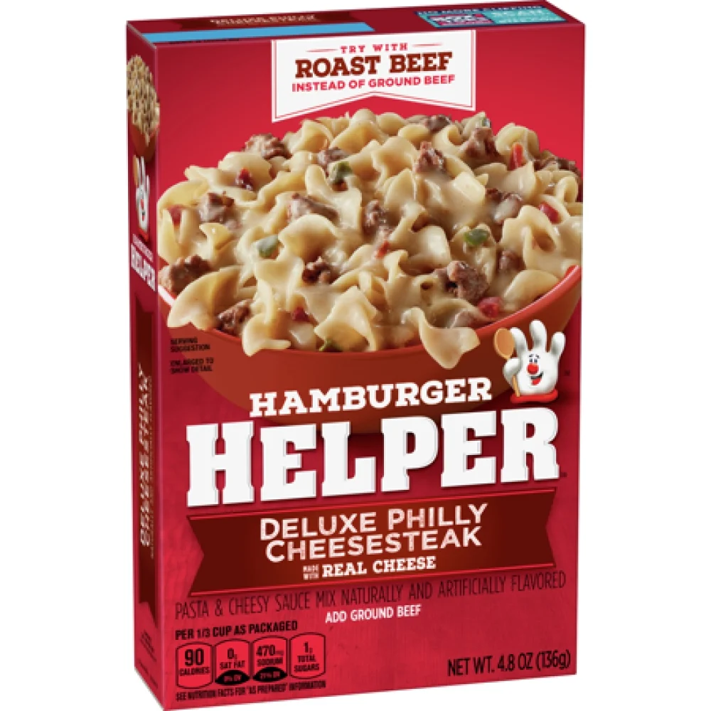 Hamburger Helper Deluxe Philly Cheesesteak 4.8 Oz. (Pack of 14)