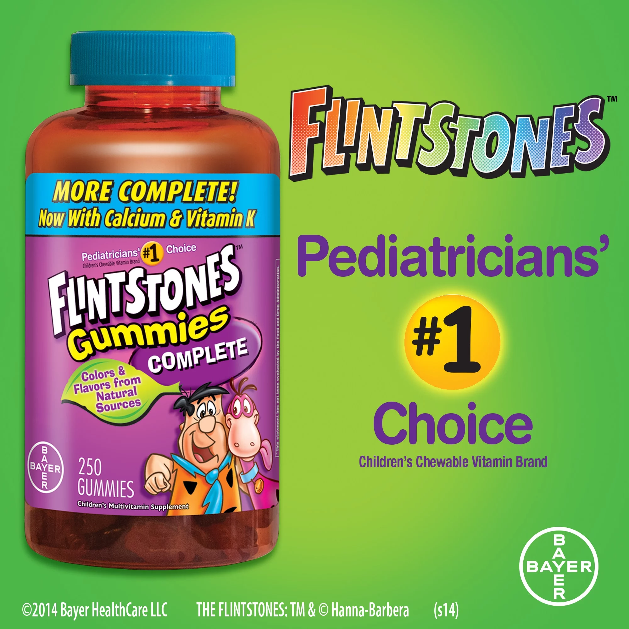 Flintstones Complete Multivitamin Gummies, 250 Ct