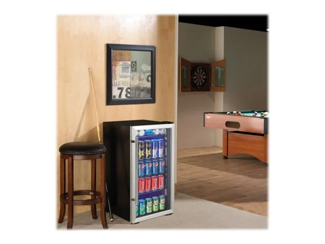 Danby Designer 3.3 cft Free-Standing Beverage Center in Stainless