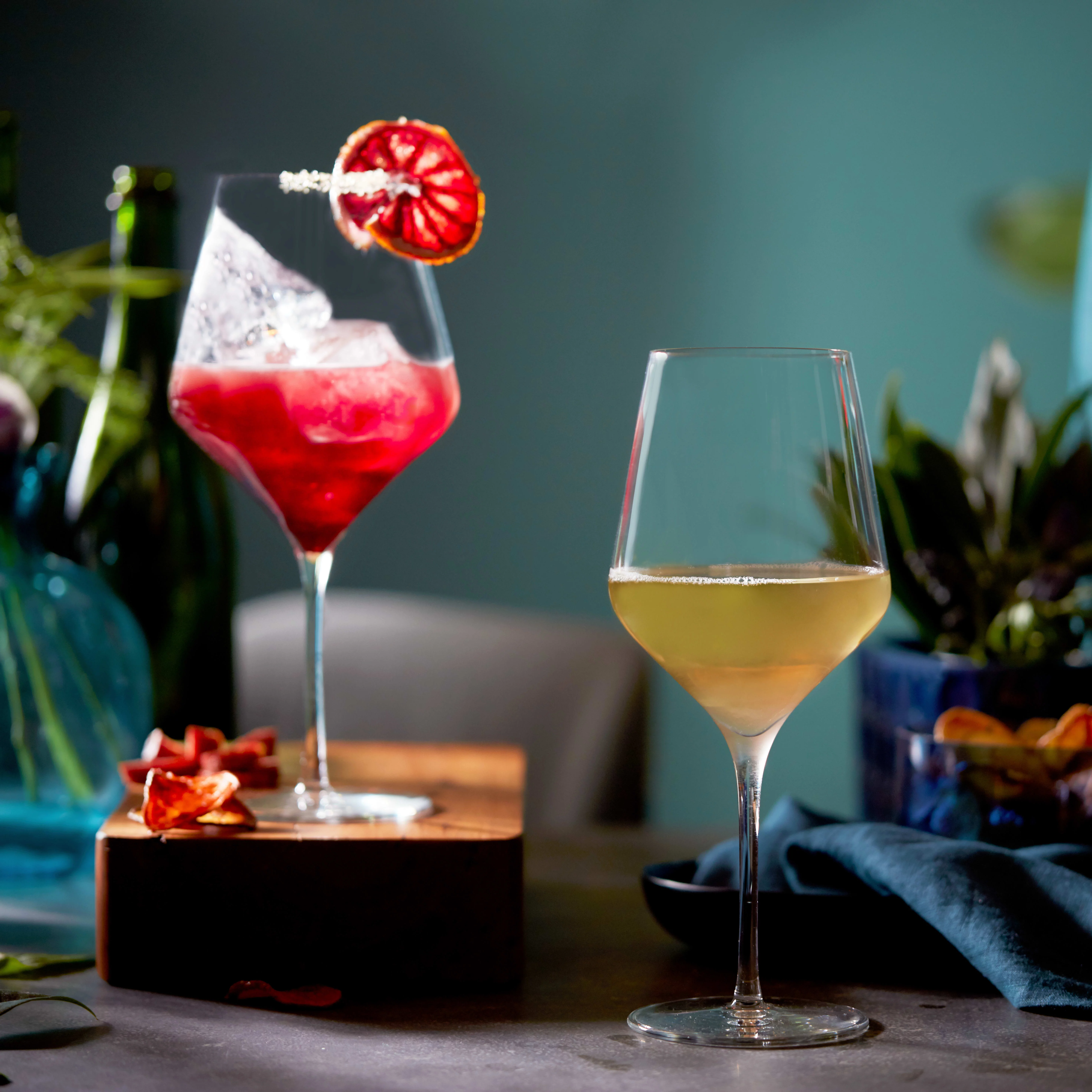 Libbey Signature Greenwich White Wine Glasses, 20-ounce, Set of 4