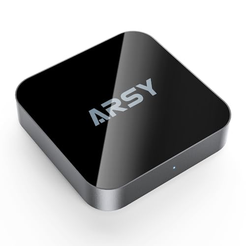ARSY Ne-2 Streaming Music Receiver, Airplay 2 Receiver, WiFi Streamer, Wireless Audio Receiver Stream Hi-Res Audio from Spotify, Tidal, Roon and More