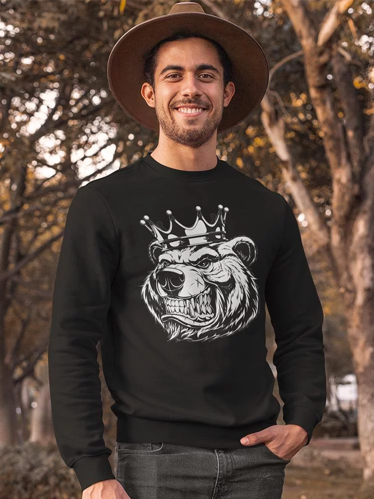 Kig Bear. Sweatshirt Men -Image by Shutterstock, Male Medium