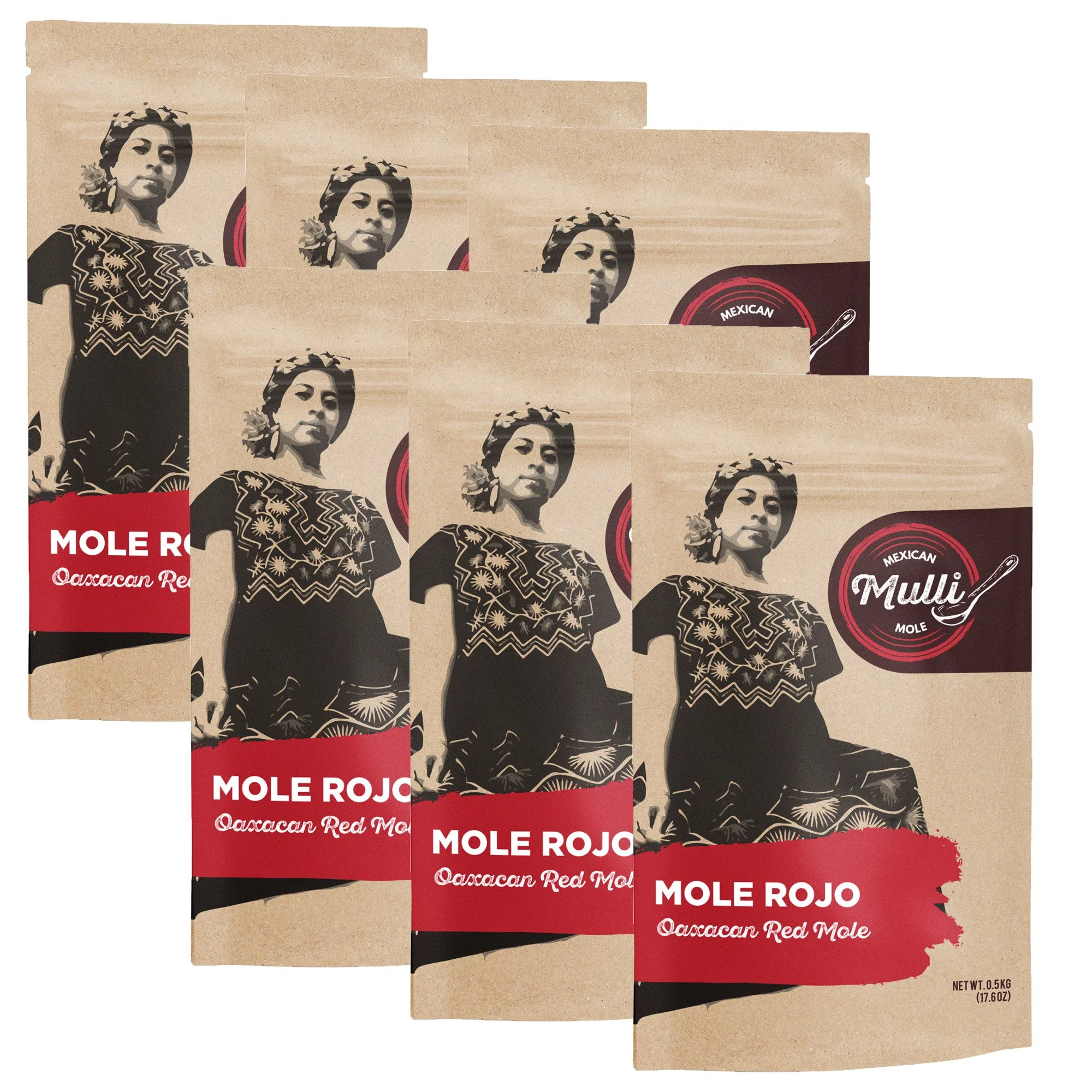 Mole Rojo Imported From Oaxaca - Red Mole Paste