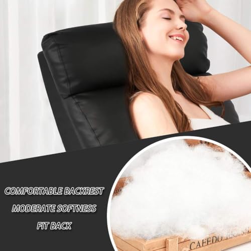 FDW Recliner Chair Reclining Sofa Leather Chair Home Theater Seating Lounge with Padded Seat Backrest