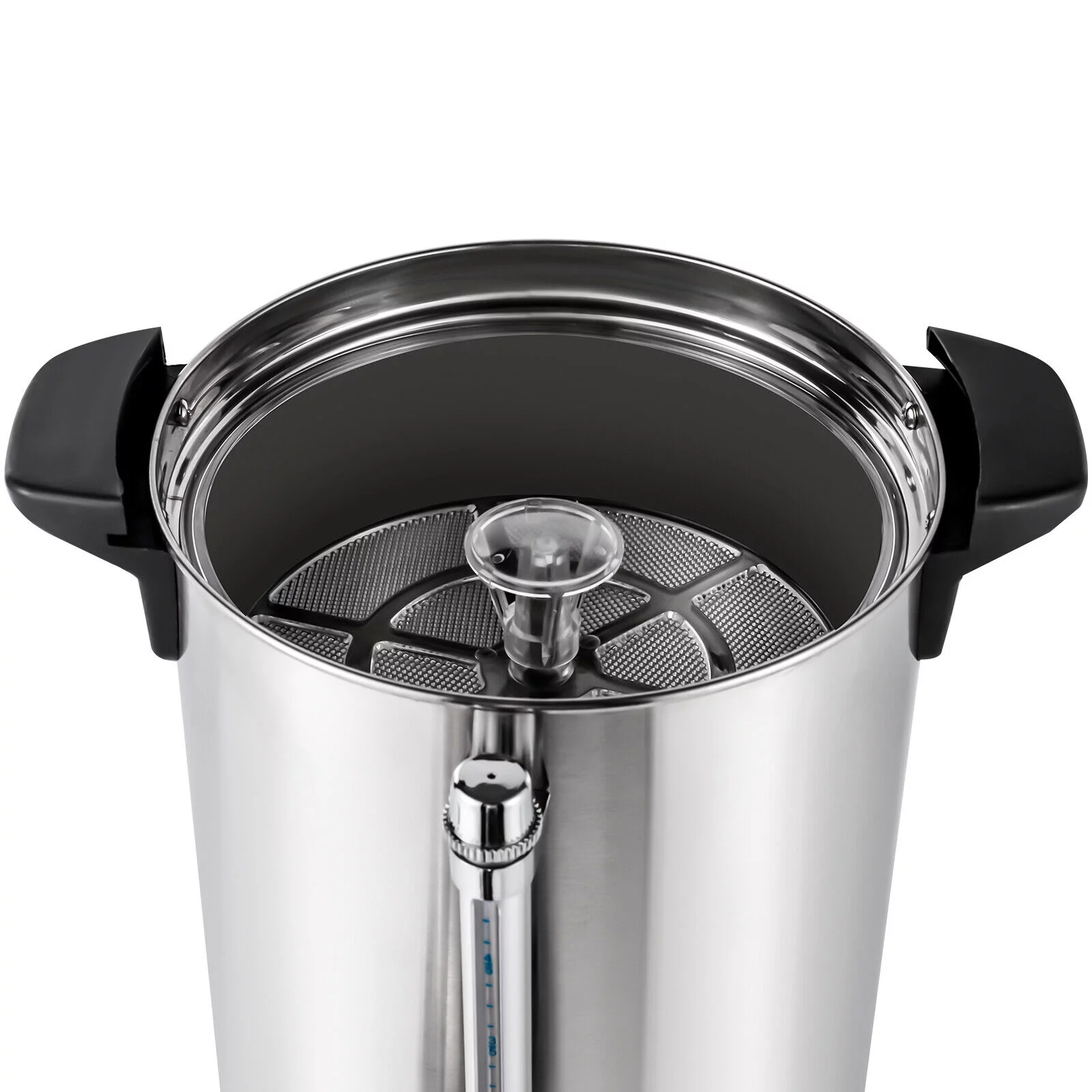 10L/2.64gal Stainless Steel Tea Urn Electric Catering Hot Water Boiler Coffee