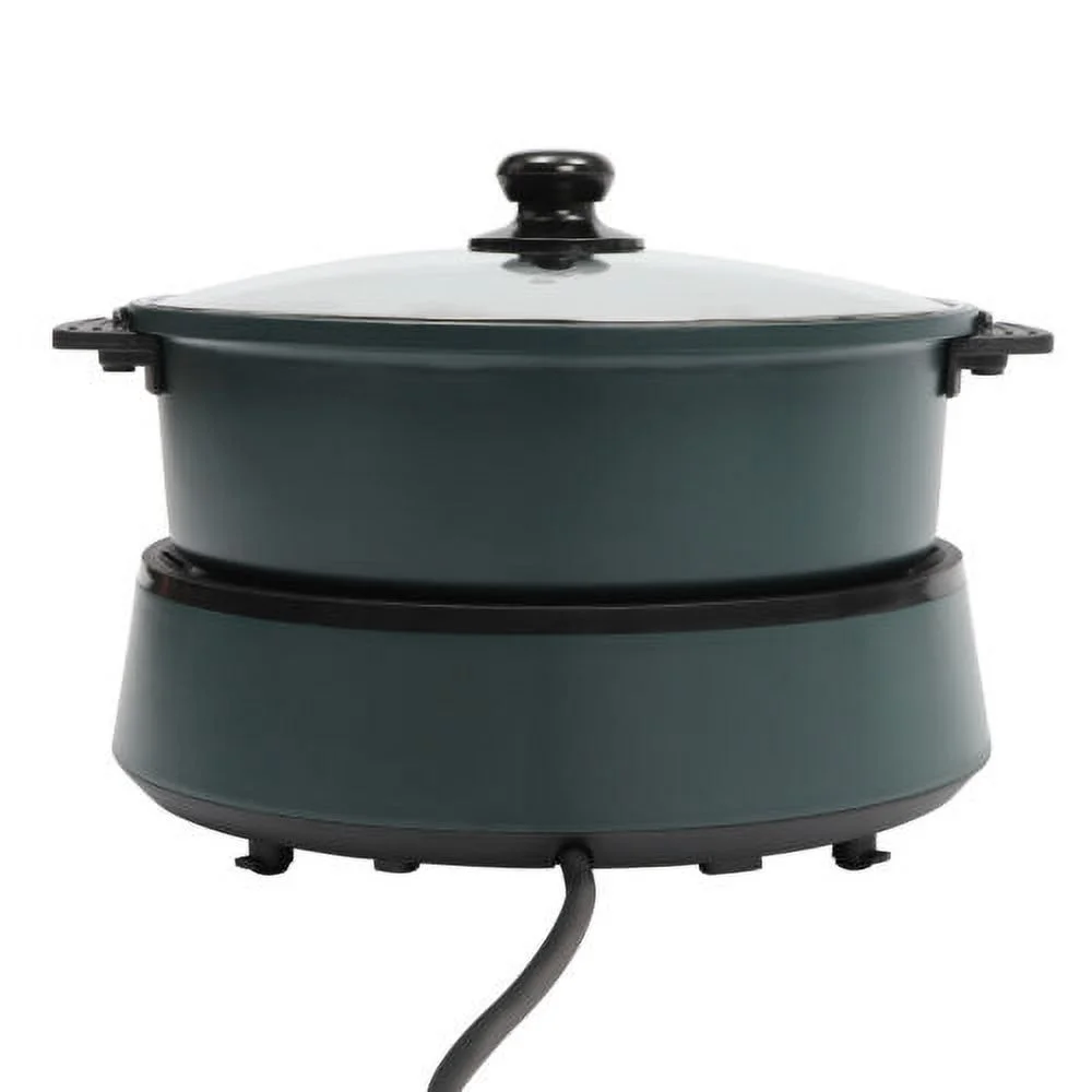 Electric Hot Pot Electric Removable Non Stick Split Kitchen Cooker 4 L 1350W