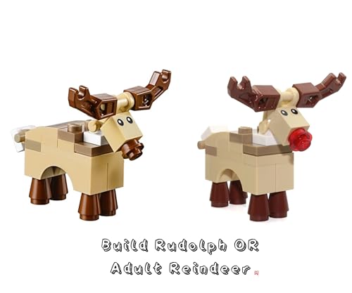 LEGO Holiday MiniFigure Animal - Reindeer (Rudolph with Red Nose) 10245
