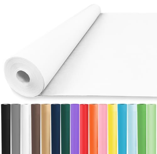 Vanhench Black Wrapping Paper, 17.5