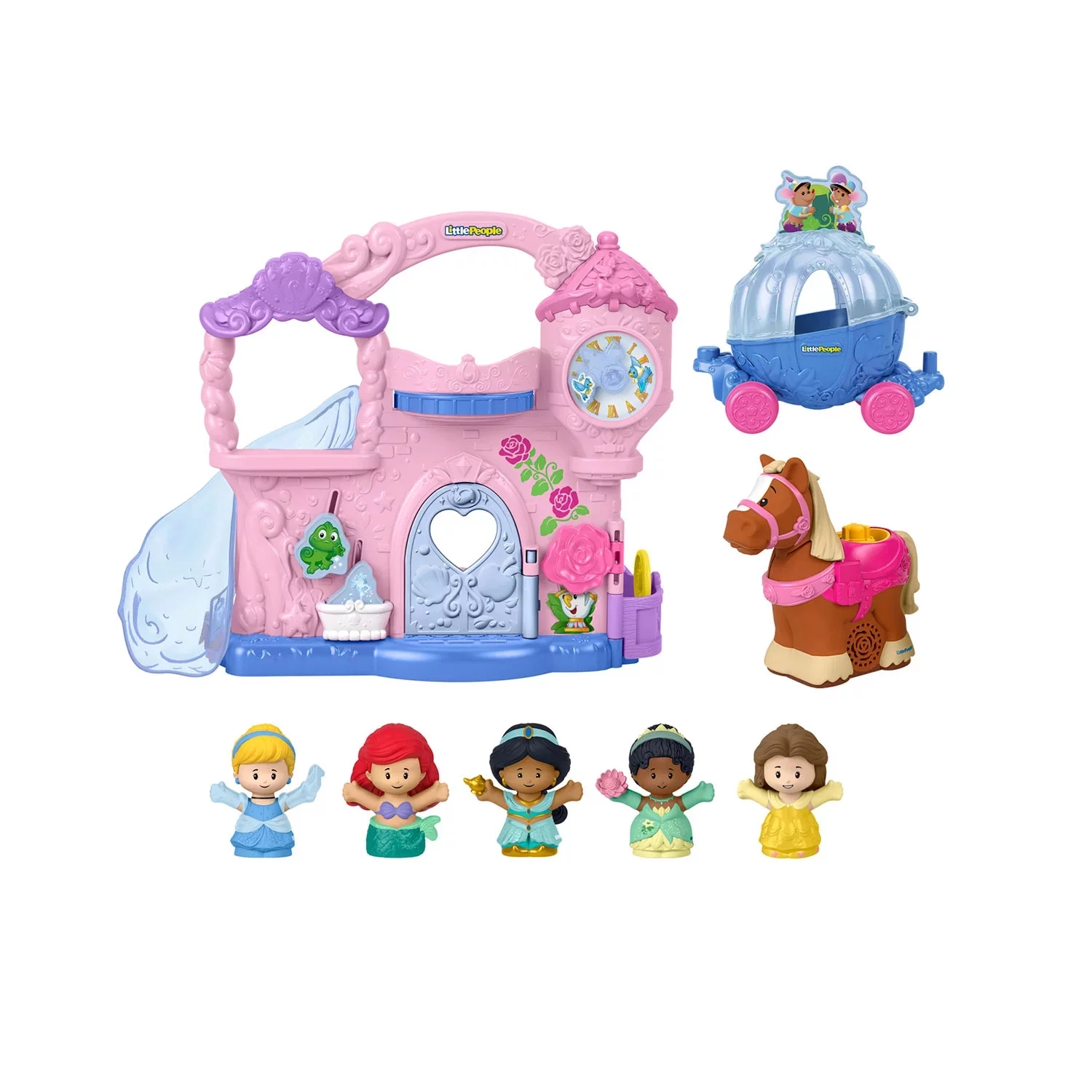 Fisher-Price Little People Disney Princess Castle Bundle
