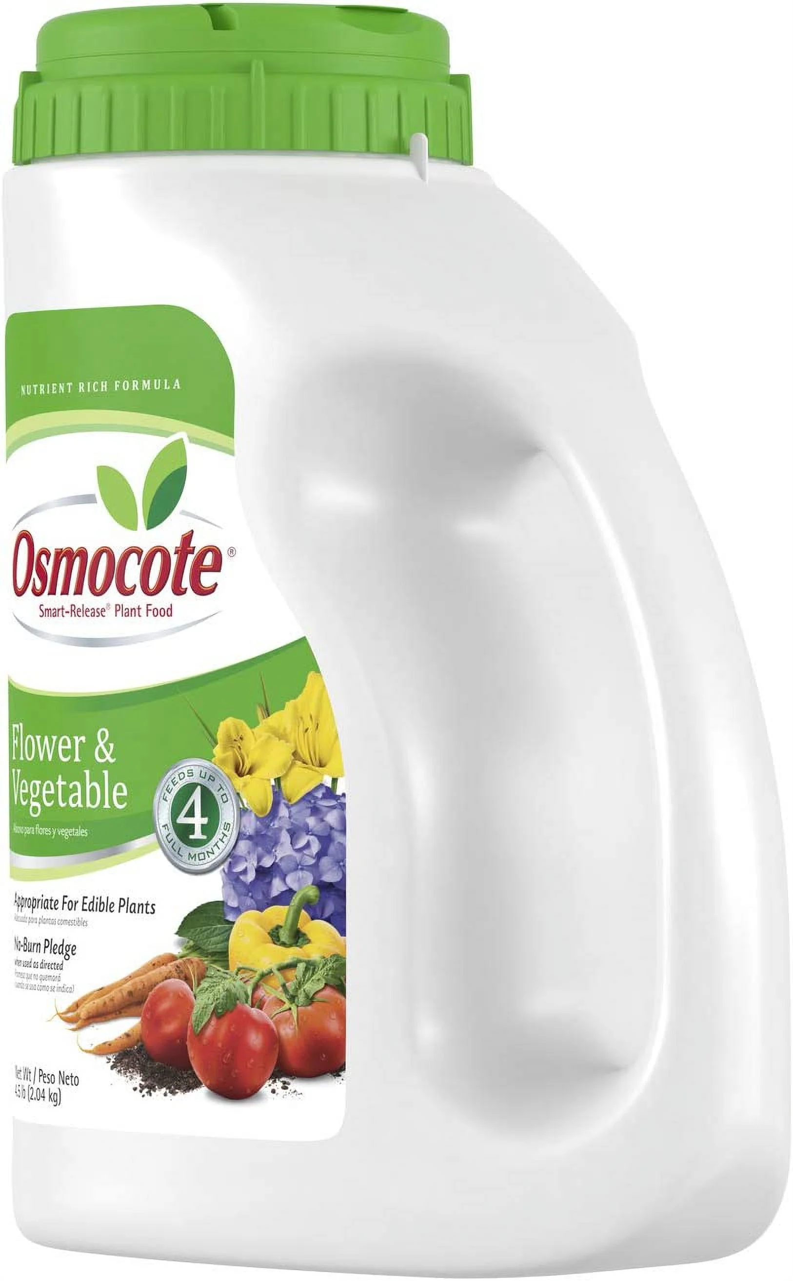 Osmocote 277860 Flower and Vegetable Smart Release Plant Food Plant Fertilizer 6 Pack, 4.5 lb