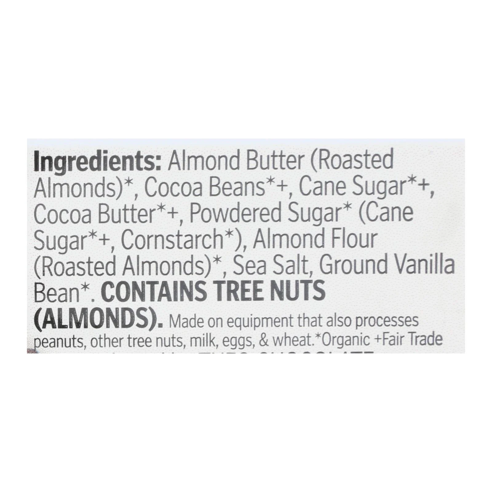 Theo Chocolate Salted Almond Butter Cups - Dark Chocolate - Case of 12 - 1.3 oz.