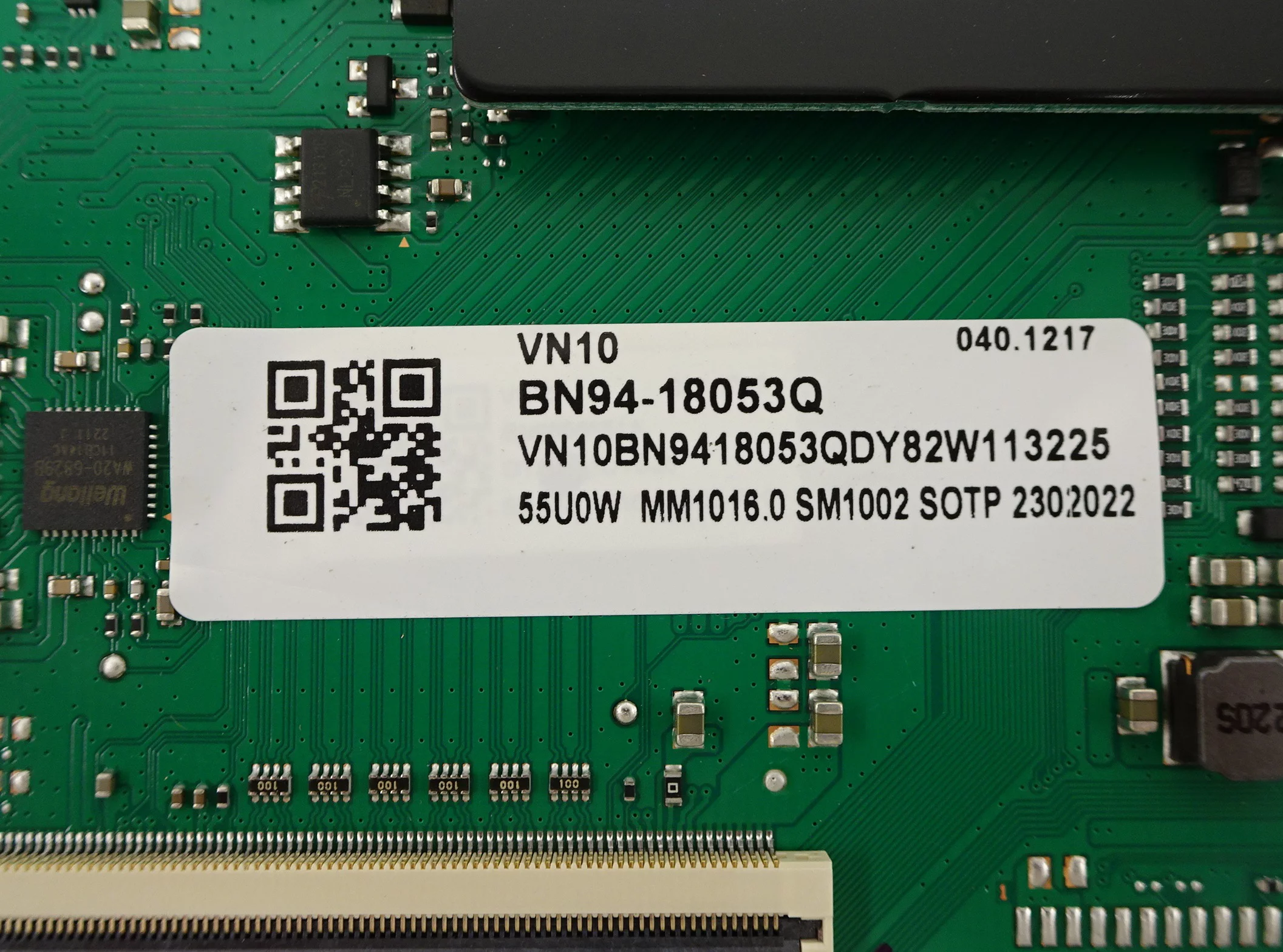 Samsung UN55CU7000DXZA Main/Power Board 55CU7000D-053Q (BN94-18053Q, BA55FA160)