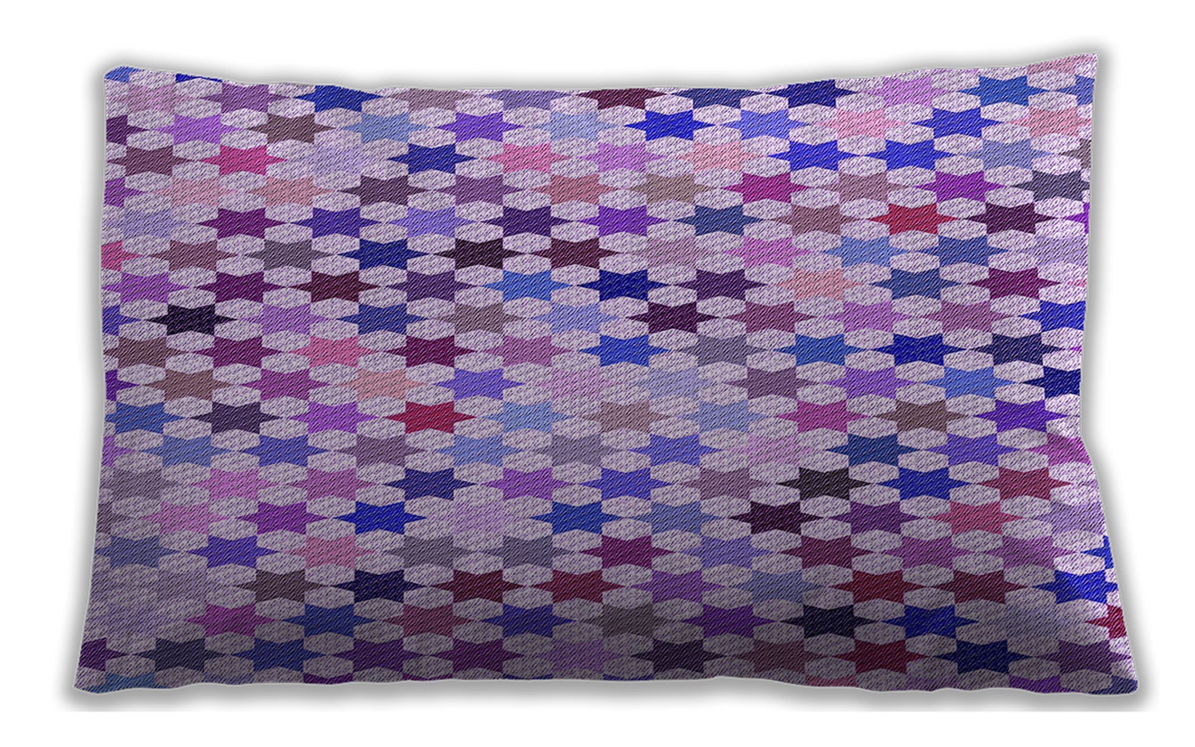 Ahgly Company Indoor Rectangular Contemporary Lumbar Throw Pillow, 13 inch by 19 inch