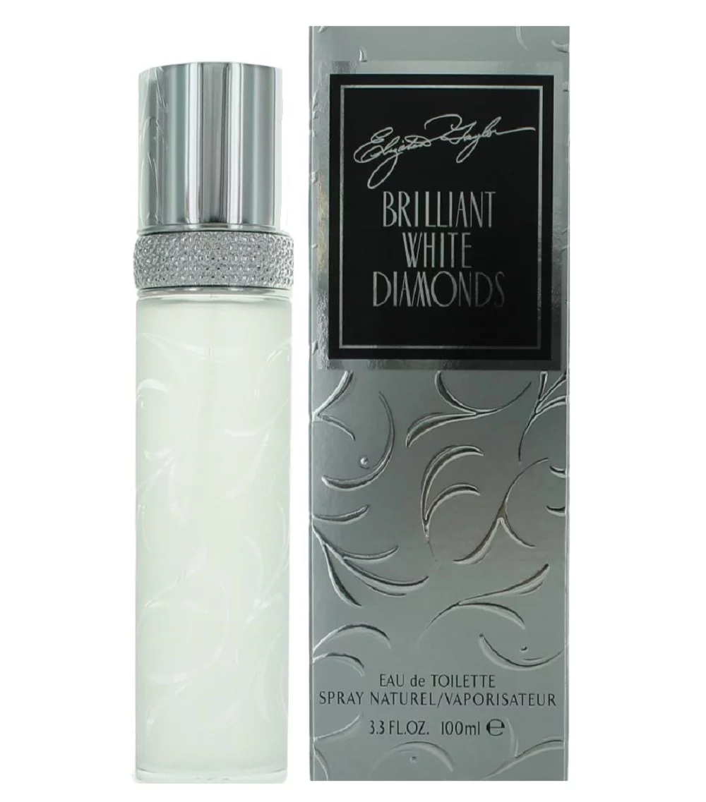 BRILLIANT WHITE DIAMONDS * Elizabeth Taylor 3.4 oz / 100 ml EDT Women Spray