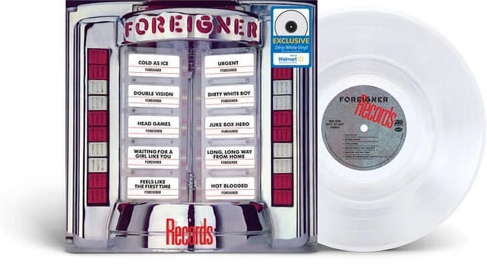 Foreigner - Records - Walmart Exclusive 'Dirty White' Vinyl - Rock LP