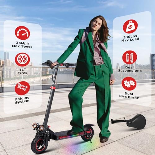 1200W Electric Scooter for Adults with Seat - Adults Electric Scooters 11