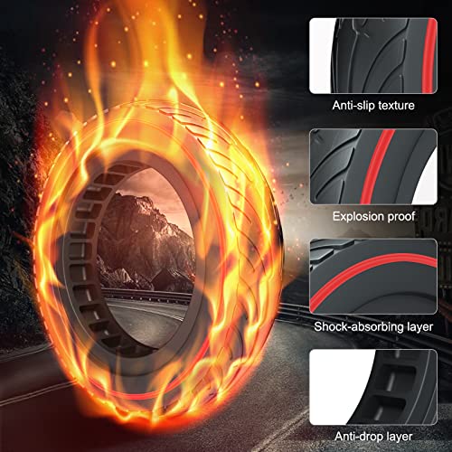 Solid Tire for Xiaomi m365 Electric Scooter Mijia Mi m365 pro/gotrax gxl V2/gotrax XR, 8.5 inches Electric Scooter Wheels 8 1/2'' Front or Rear Replacement Honeycomb Solid Tires(2 Piece)