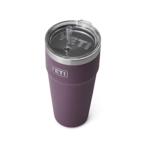 YETI Rambler 26 oz Straw Cup, Vacuum Insulated, Stainless Steel with Straw Lid