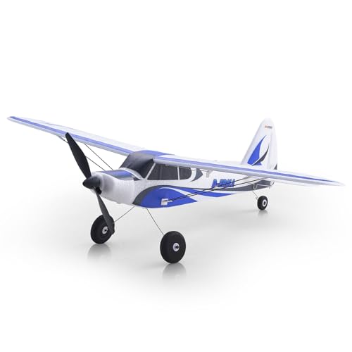 Fms 500mm PA-18 Super Cub RC Plane for Beginners – Easy to Fly with 3 Flight Modes and One-Key Return, Durable EPP Foam and Prop Guard, Ready to Fly RTF Remote Control Aircraft for Adults