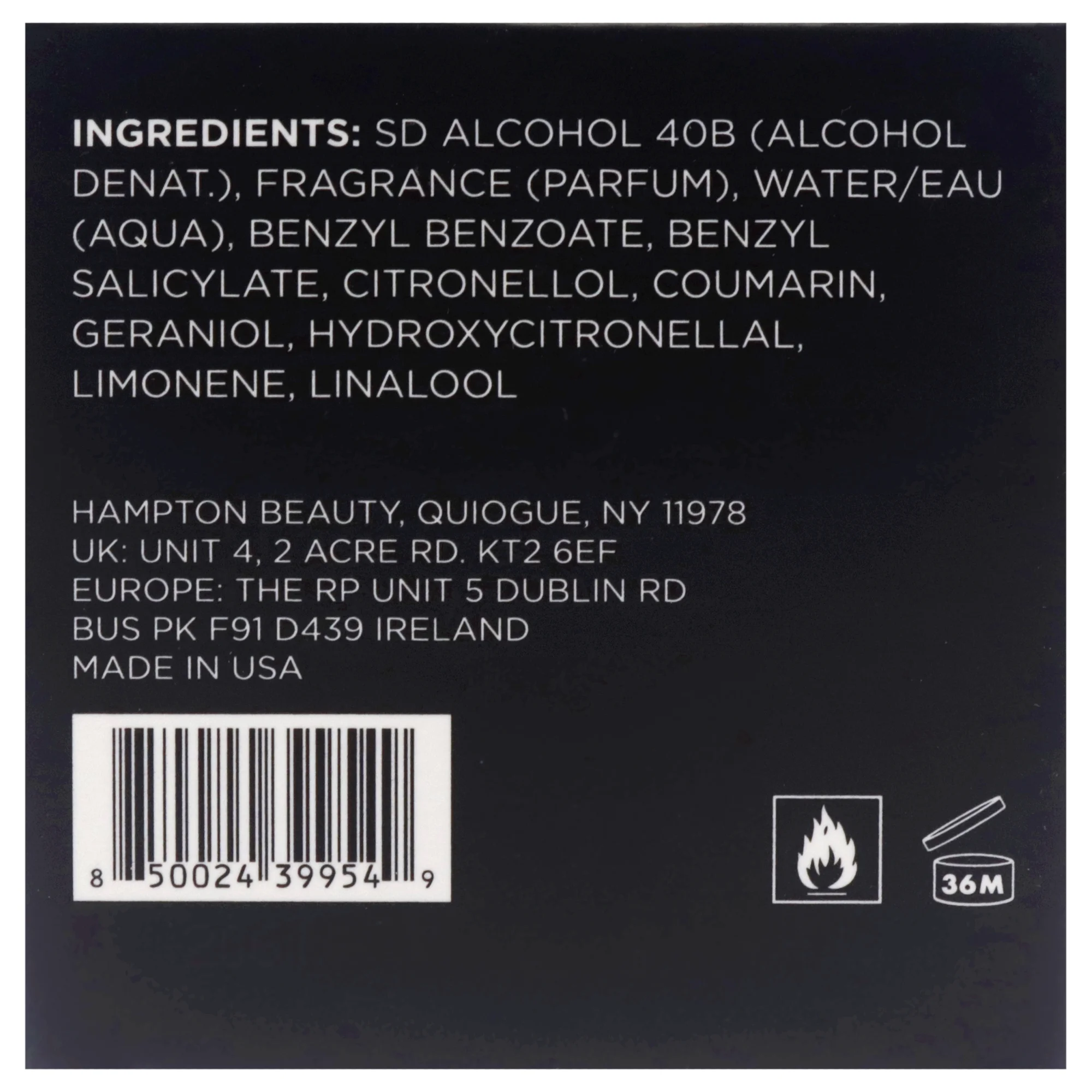 Russell and Ciara Intense C , 1.7 oz EDP Spray