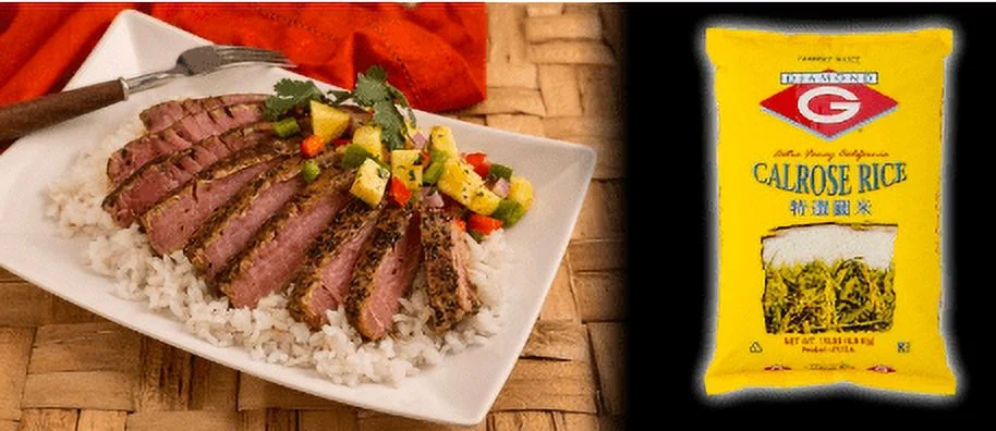 Farmers Rice Diamond G Calrose Rice, 15 lb